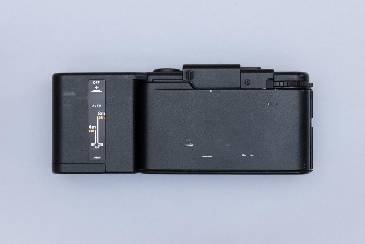 Olympus XA Compact Rangefinder Film Camera with Zuiko 2.8/35mm lens and A16 Flash
