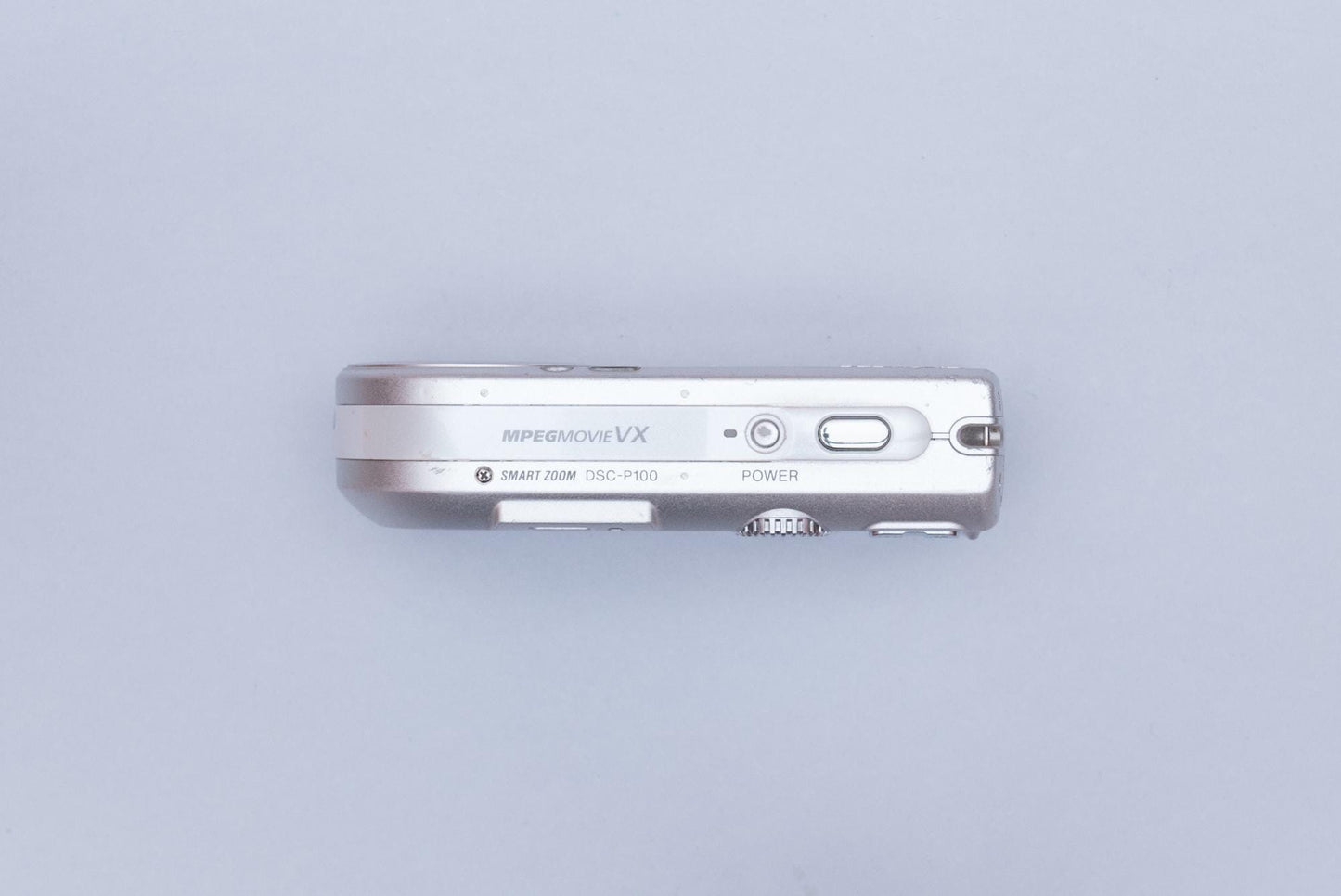 Sony Cyber-shot DSC-P100 Compact Y2K CCD Digital Camera 2000s Digicam Silver