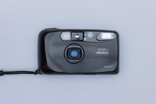 Yashica Minitec Super Point and Shoot 35mm Compact Film Camera