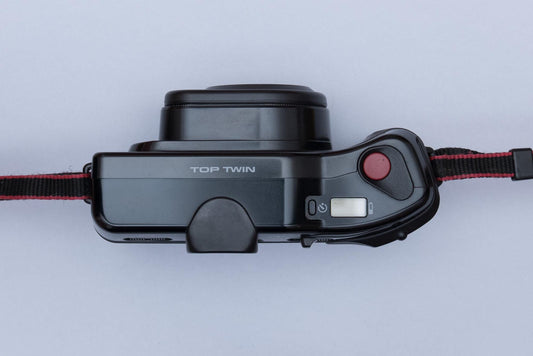 Canon Top Twin Sure Shot Tele Compact 35mm Film Camera