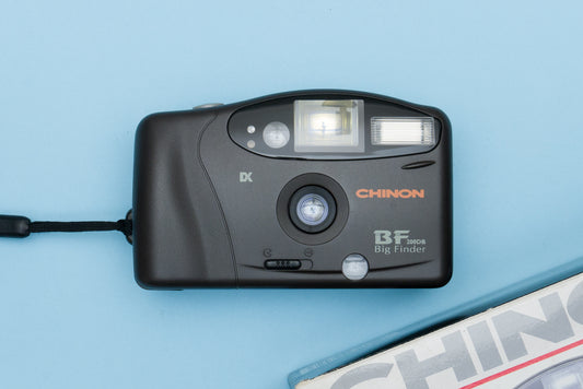 Chinon BF200DB Compact 35mm Point and Shoot Film Camera