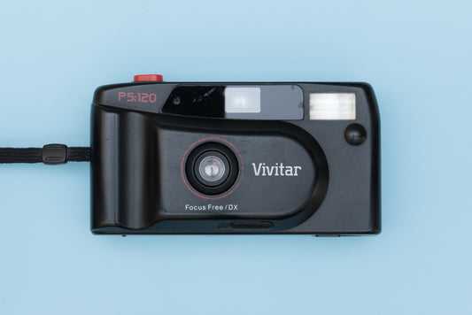 Vivitar PS:120 Compact 35mm Point and Shoot Film Camera