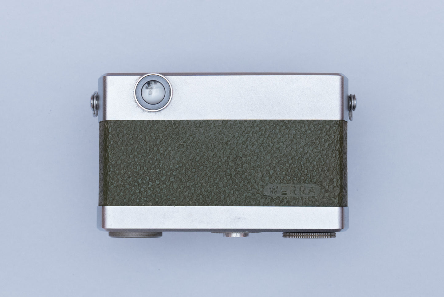 Werra IV Olive Rangefinder 35mm Film Camera with Carl Zeiss Tessar lens