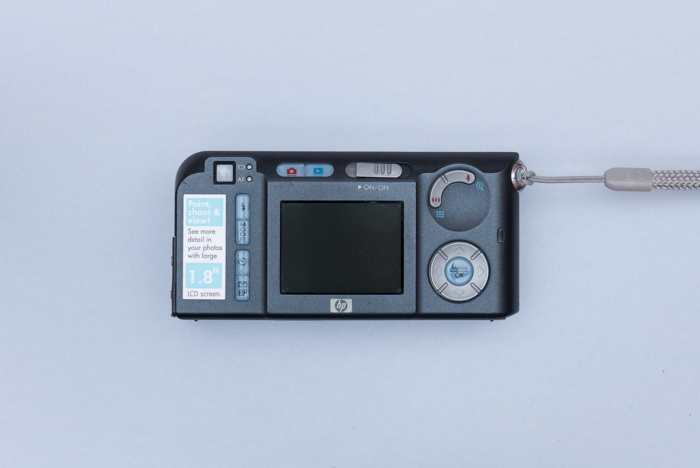 HP Photosmart M307 Compact Y2K Digital Camera