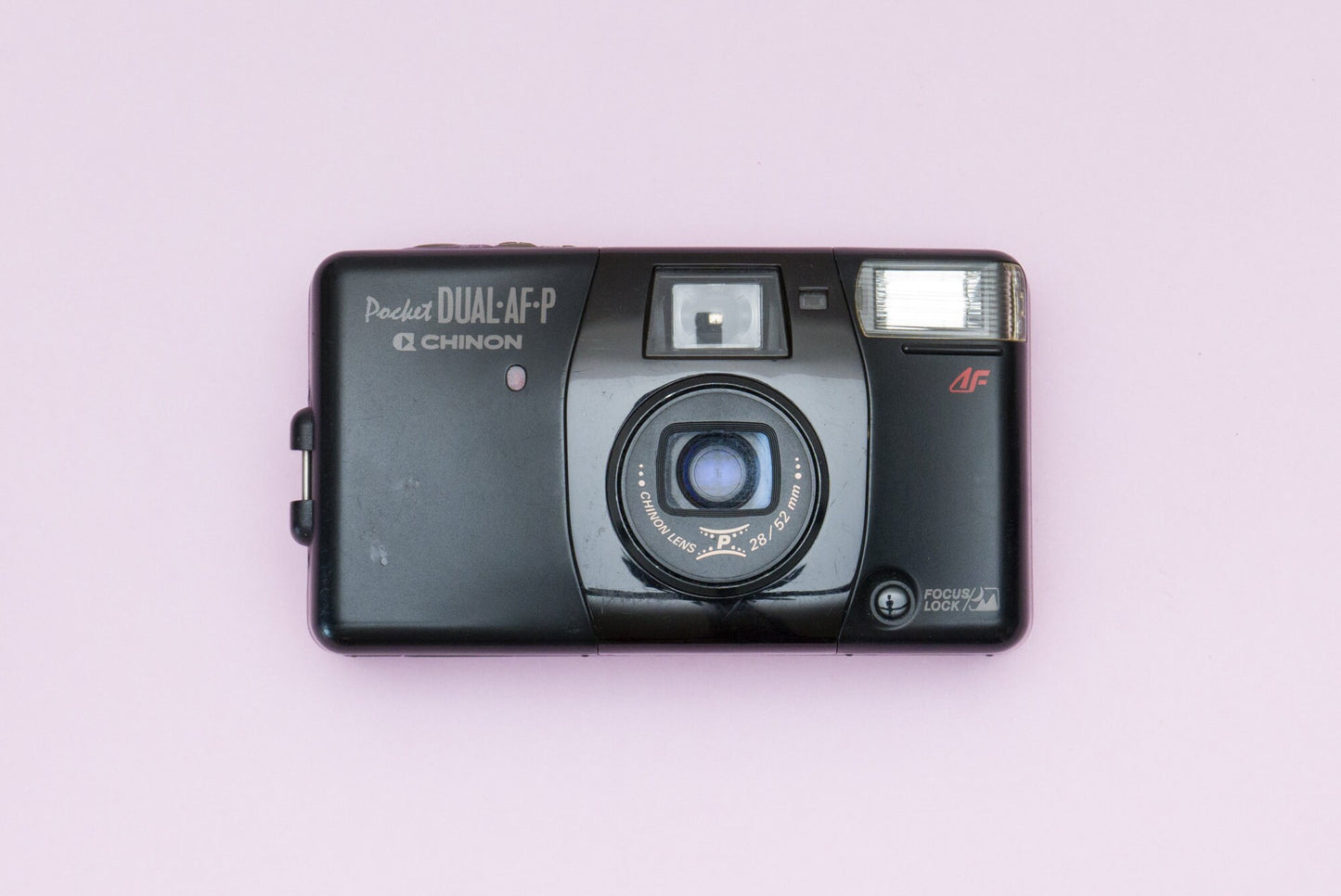 Chinon Pocket DUAL AF P Switchable 28/52mm Panorama Compact 35mm Point and Shoot Film Camera