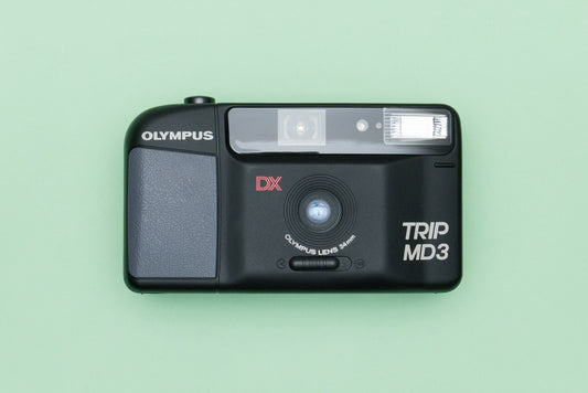 Olympus Trip MD 3 Compact 35mm Point and Shoot Film Camera