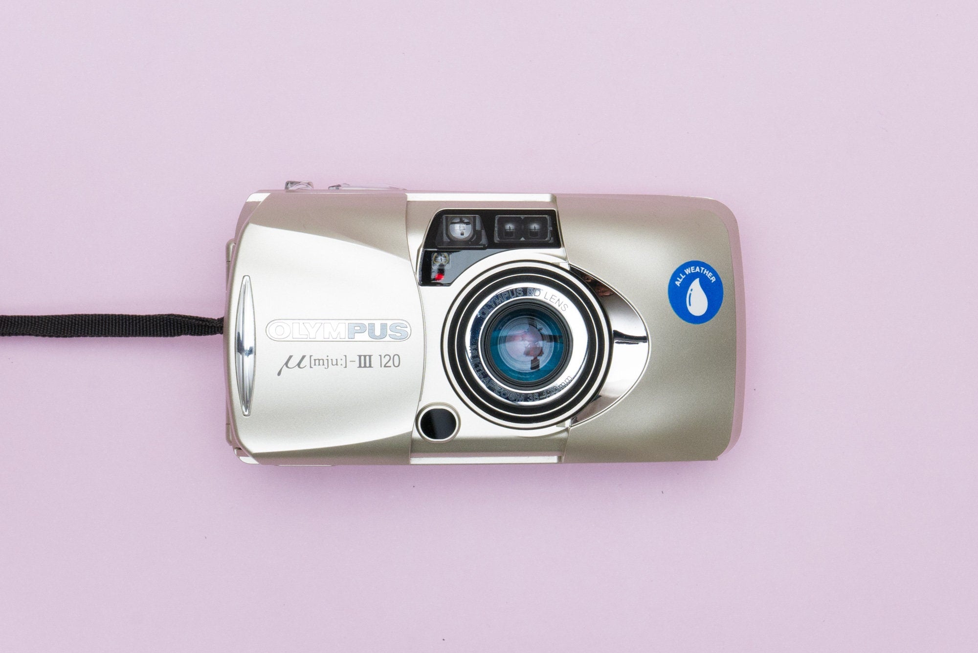 Olympus µ[mju:] Mju III 120 Compact 35mm Film Camera – OHSOCULT