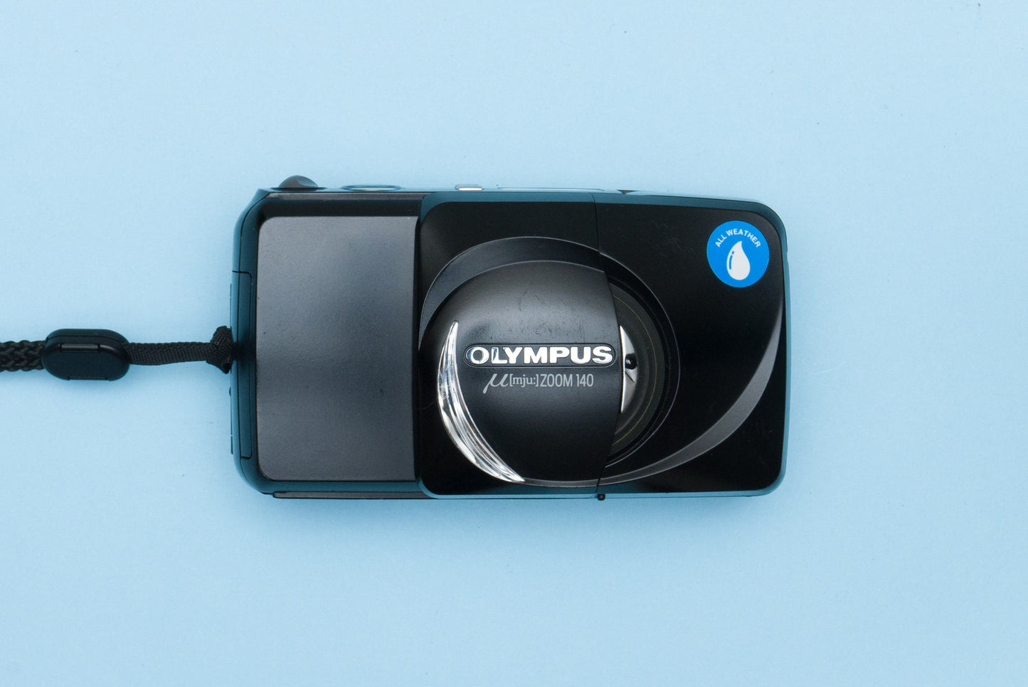 Olympus µ[mju:] Mju Stylus Zoom 140 Black Compact 35mm Point and Shoot Film Camera