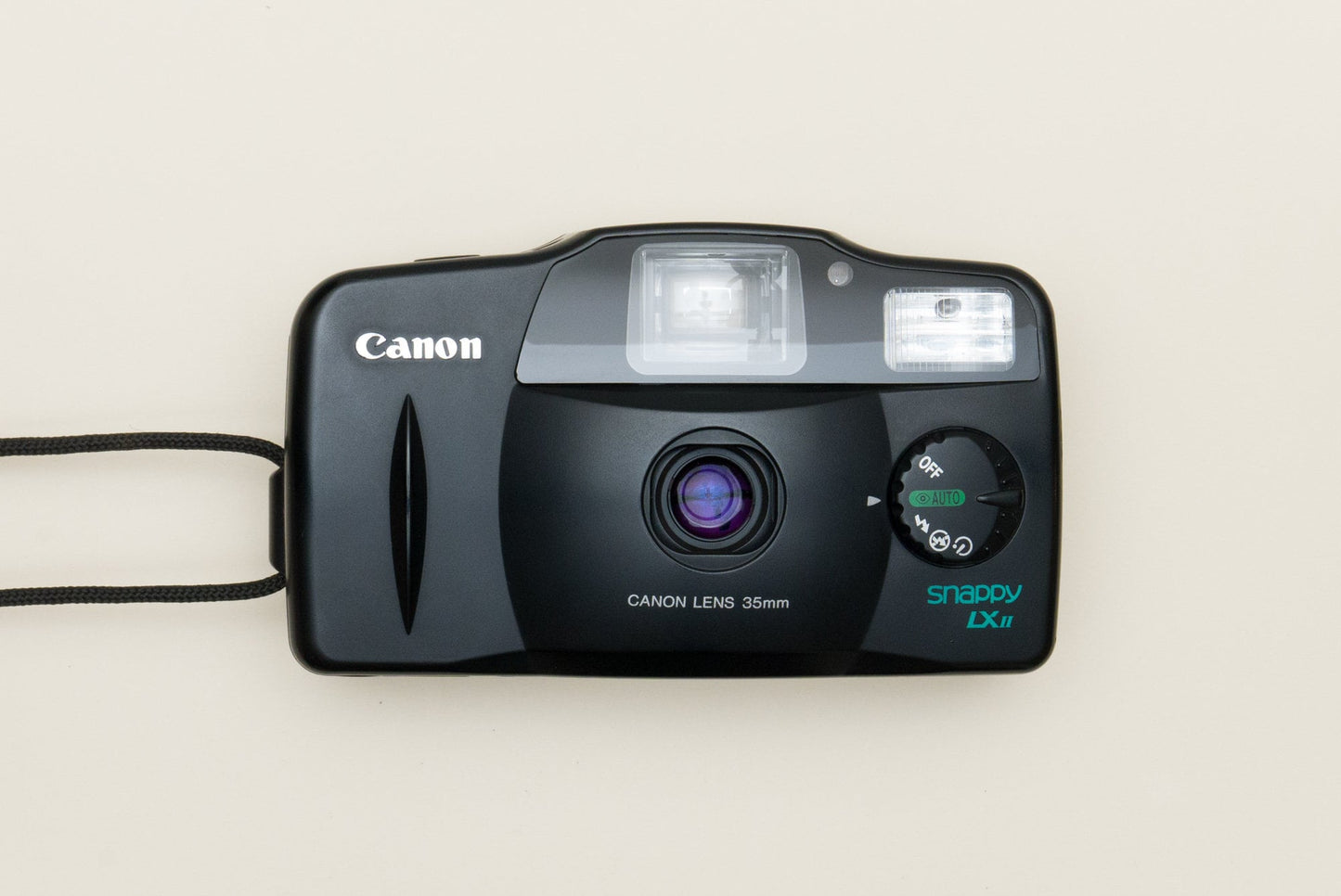 Canon Snappy LX II Compact 35mm Point and Shoot Film Camera
