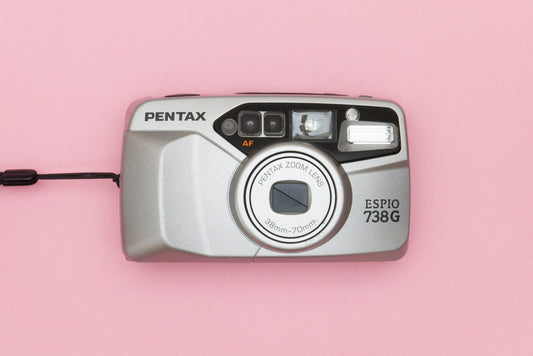 Pentax Espio 738 G Point and Shoot 35mm Compact Film Camera