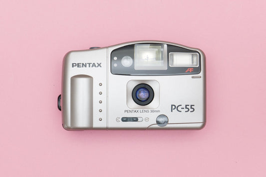 Pentax PC-55 Point and Shoot Compact 35mm Film Camera