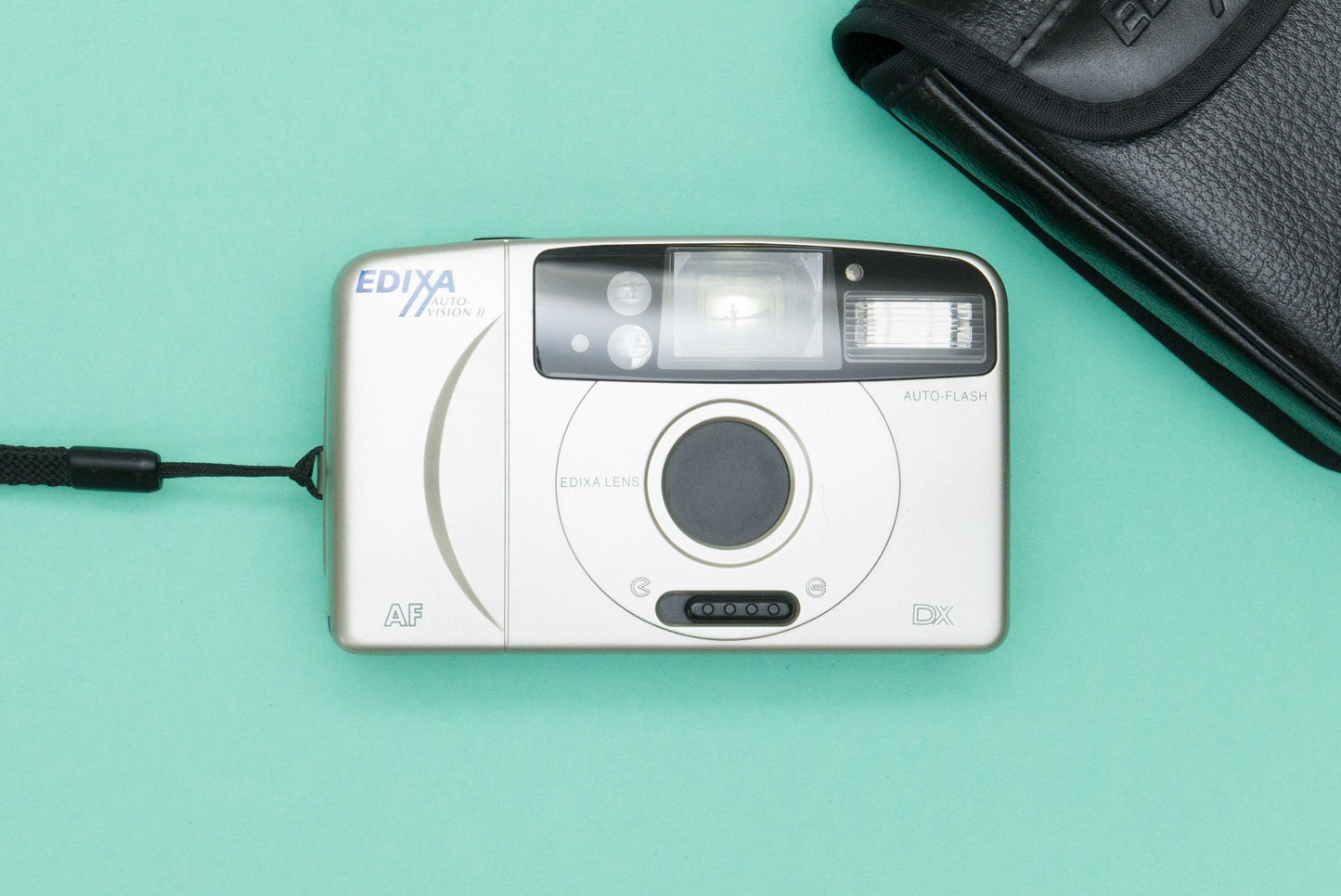 Edixa Auto-Vision II Compact Point and Shoot 35mm Film Camera