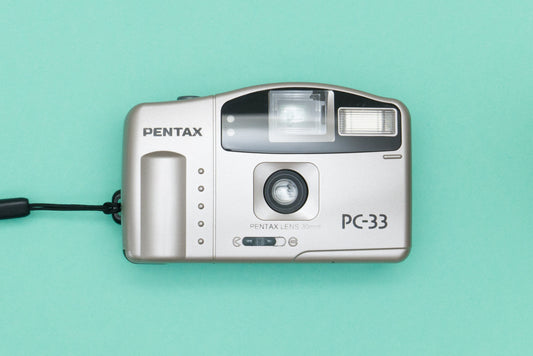 Pentax PC-33 Point and Shoot Compact 35mm Film Camera