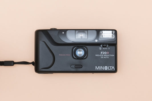 Minolta F20R Compact 35mm Point and Shoot Film Camera