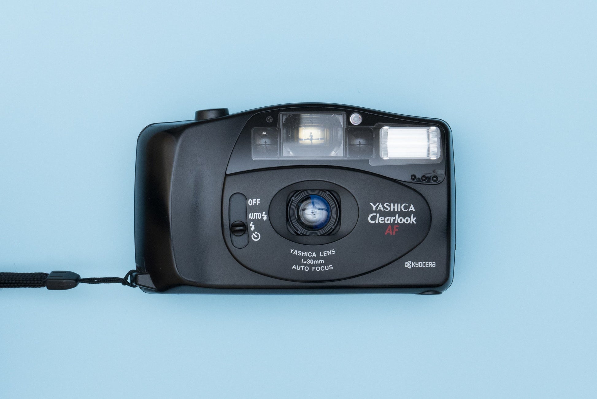 Yashica Clearlook AF Kyocera Black Compact 35mm Film Camera Point