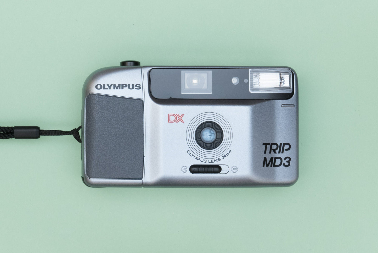 Olympus Trip MD 3 Gray Compact 35mm Point and Shoot Film Camera