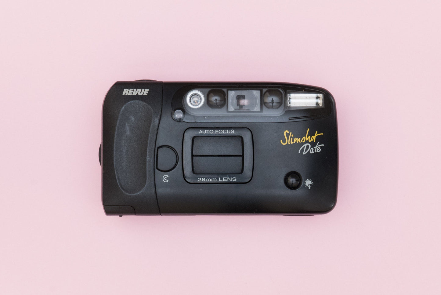 Revue Slimshot Date Compact Point and Shoot 35mm Film Camera