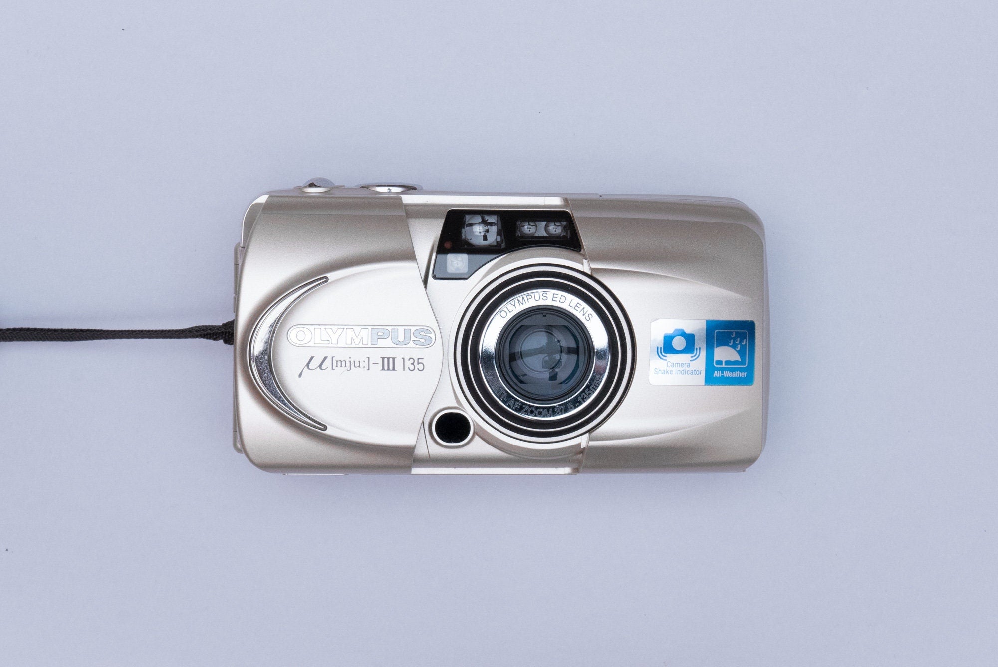 Olympus µ[mju:] Mju III Stylus Zoom 135 Compact 35mm Film Camera