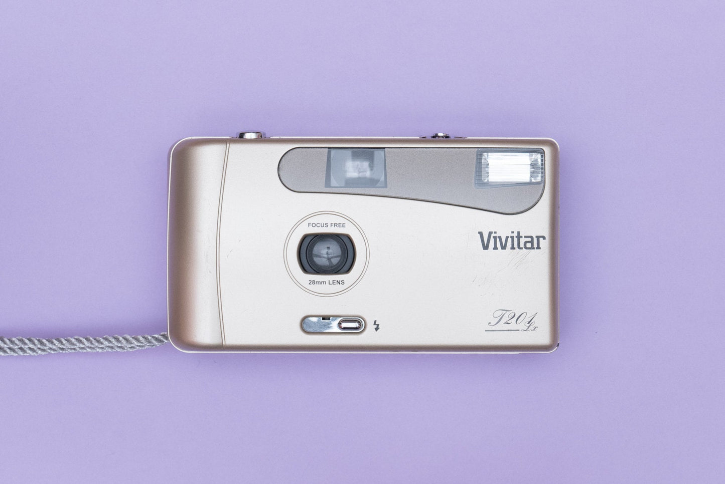 Vivitar T 201 Lx Point and Shoot 35mm Compact Film Camera