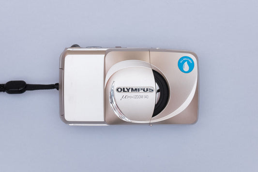 Olympus µ[mju:] Mju Stylus Zoom 140 Compact 35mm Point and Shoot Film Camera