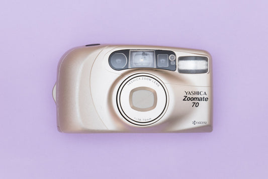 Yashica Kyocera Zoomate 70 Point and Shoot 35mm Compact Film Camera