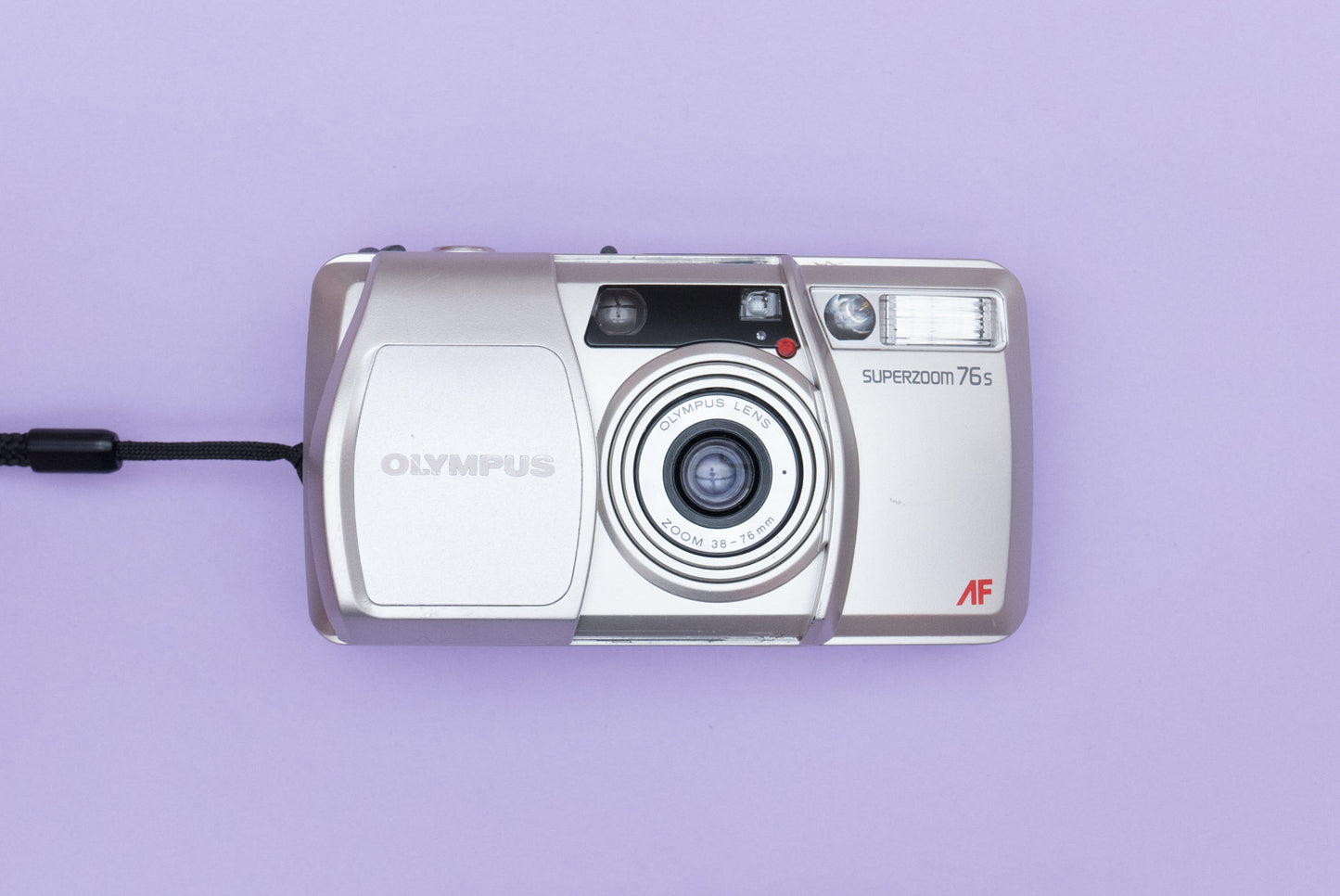 Olympus Superzoom 76S Compact 35mm Point and Shoot Film Camera