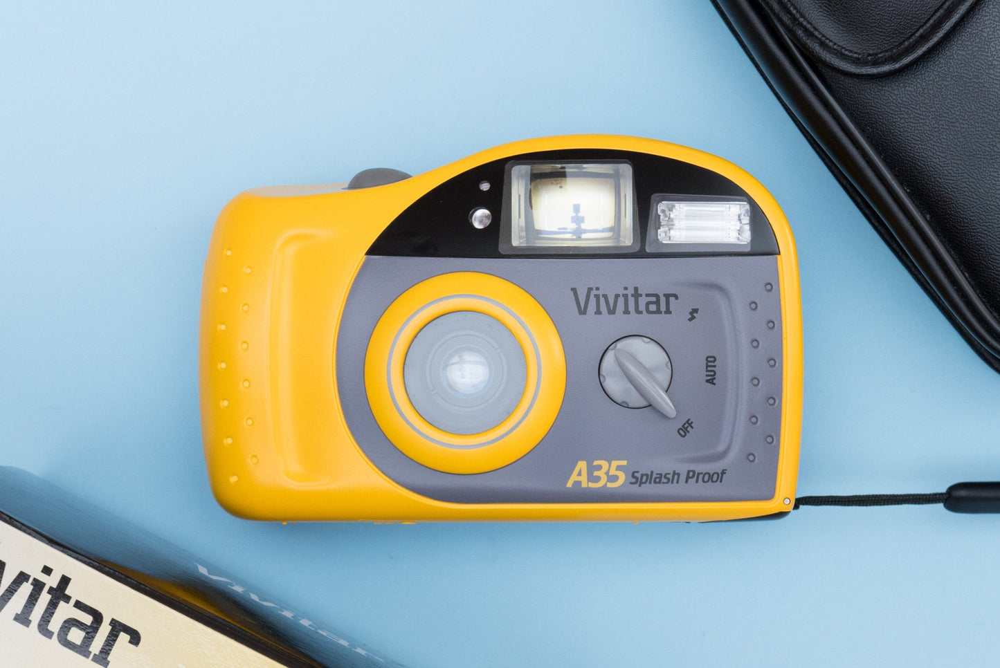 Vivitar A35 Splash Proof Point and Shoot 35mm Compact Film Camera