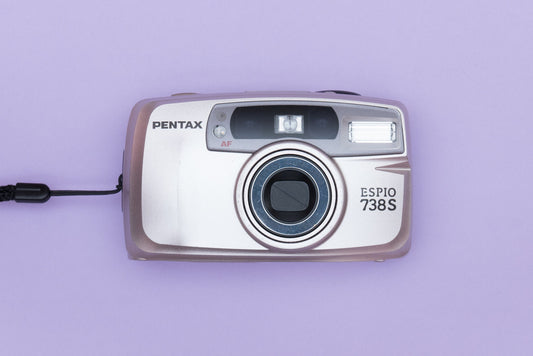 Pentax Espio 738 S Point and Shoot 35mm Compact Film Camera