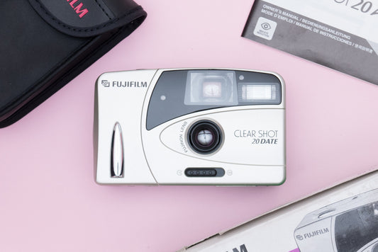 Fujifilm Clear Shot 20 DATE Compact 35mm Film Camera