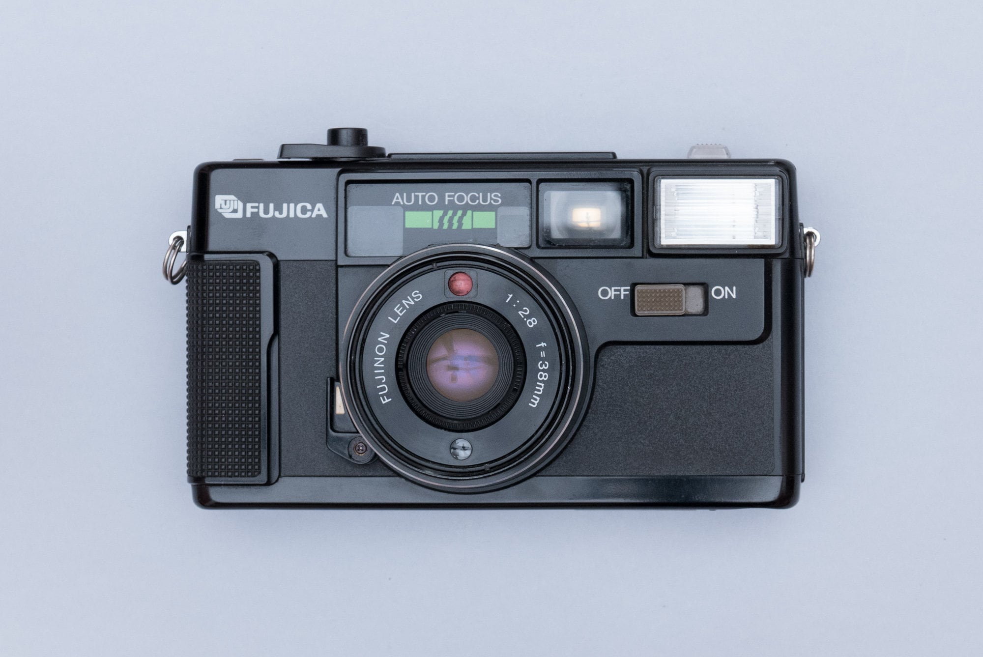 FUJICA DATE 明るいレンズ コンパクトフィルムカメラ - フィルムカメラ