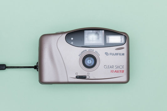 Fujifilm Clear Shot 10 Auto Compact 35mm Point and Shoot Film Camera